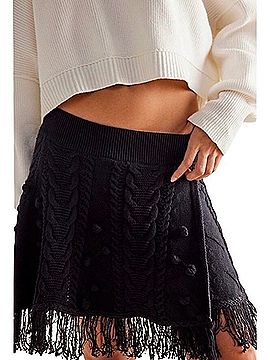 Free People Let’s Get Cozy Swit Casual Skirt (view 2)