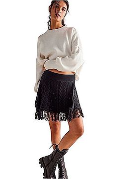 Free People Let’s Get Cozy Swit Casual Skirt (view 1)