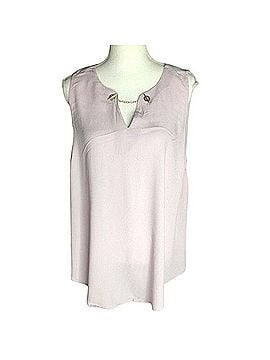 Torrid Crepe Gold Chain Detail Sleeveless Tank Top Tank Top (view 2)