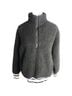 Express One Eleven Half Zip Sherpa Fleece Varsity Pullover Jacket Jacket - photo 3
