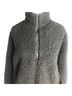 Express One Eleven Half Zip Sherpa Fleece Varsity Pullover Jacket Jacket - photo 4