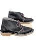 Uwezo 100% Leather Black Boots Size 8 - photo 1