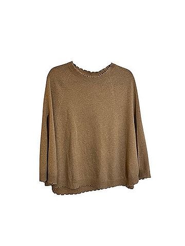 Minnie Rose Cashmere Raw Edge Cape Poncho (view 1)