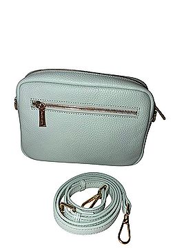 Pom Pom London City Leather Crossbody Bag (view 2)