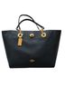 Coach Turn lock Pebbled Leather Chain Tote Tote - photo 1
