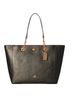 Coach Turn lock Pebbled Leather Chain Tote Tote - photo 2