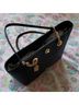 Coach Turn lock Pebbled Leather Chain Tote Tote - photo 6
