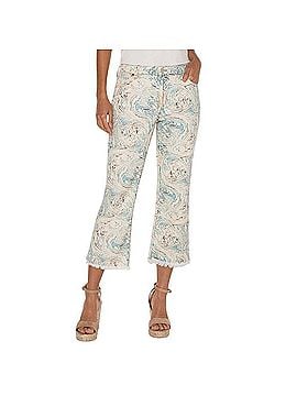 Lords of Liverpool Hannah Crop Flare Jeans (view 1)