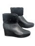 DKNY Black Wedges Size 10 - photo 1