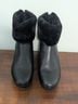 DKNY Black Wedges Size 10 - photo 3