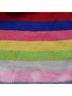Talbots Multicolor Striped Pom Pom Knit Scarf Scarf - photo 5