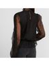 Express 100% Polyester Black Long Sleeve Blouse Size M - photo 5