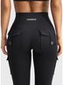 Amazon Essentials Black Cargo Pants Size L - photo 3
