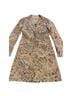 Johnny Was 100% Cotton Floral Paisley Brown Denim Jacket Size S - photo 2