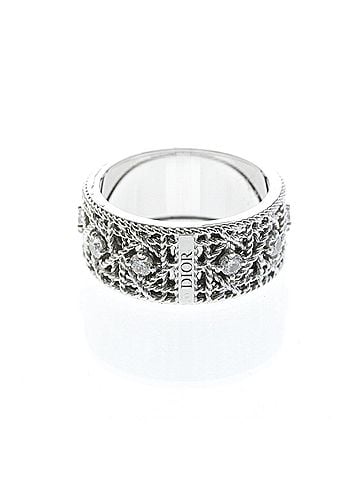 Christian Dior Christian Dior My Dior Diamond Ring JMY794060 White Gold (18K) Fashion Diamond Band Ring Silver (view 1)