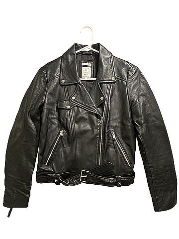 Zara Leather Jacket (view 1)