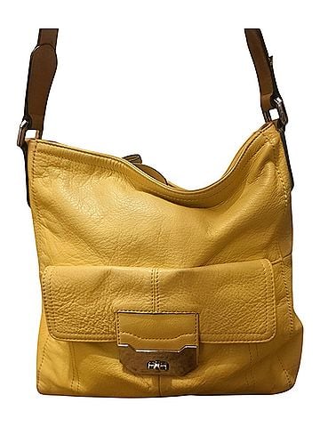 B Makowsky Leather Shoulder Bag (view 1)