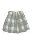 Maje Plaid Green White Skort Size 4 - photo 1