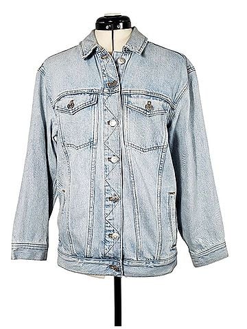 Madewell Madewell the Oversized Trucker Jean Jacket Denim Jacket (view 1)