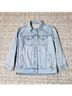 Madewell Madewell the Oversized Trucker Jean Jacket Denim Jacket - photo 8