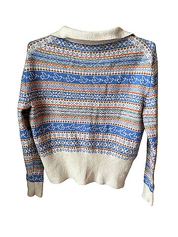 J.Crew Collared Fair Isle Pullover Sweater (view 2)