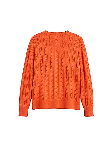 Brooks Brothers Supima Cotton Cable Knit Sweater Casual Sweaters (view 2)