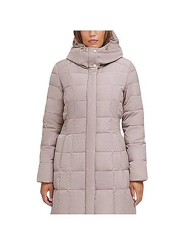 Cole Haan Box-Quilt Down Puffer Coat Jacket (view 1)