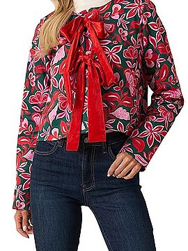 Prosperina Gala Bow Jacket Long Sleeve T-Shirt (view 1)
