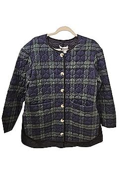 Veronica Beard Oversized Reversible quilted blue barn coat Coat (view 1)