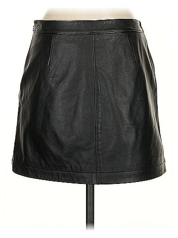 Joie Joie Leather Skirt (view 2)