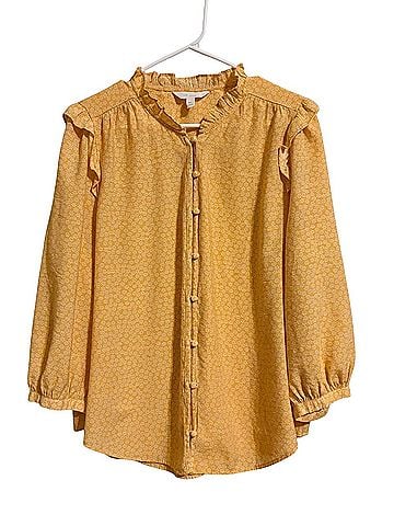 LC Lauren Conrad LC Lauren Conrad Long Sleeve Blouse (view 1)