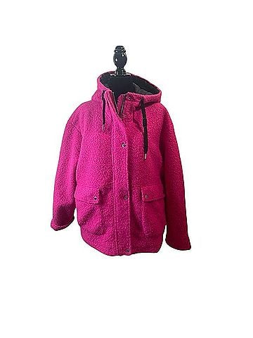 Vince Camuto Hooded Boucle Jacket Jacket (view 1)