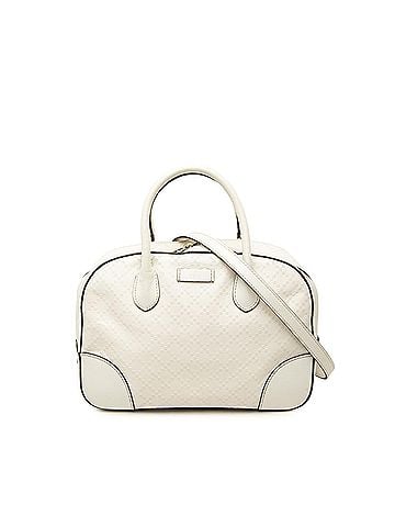 Gucci Diamante Bright Calfskin Satchel (view 1)