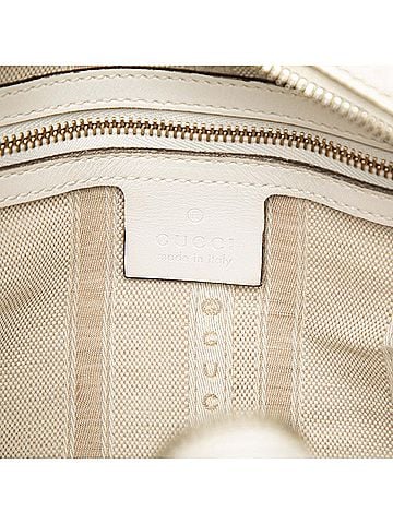 Gucci Diamante Bright Calfskin Satchel (view 2)