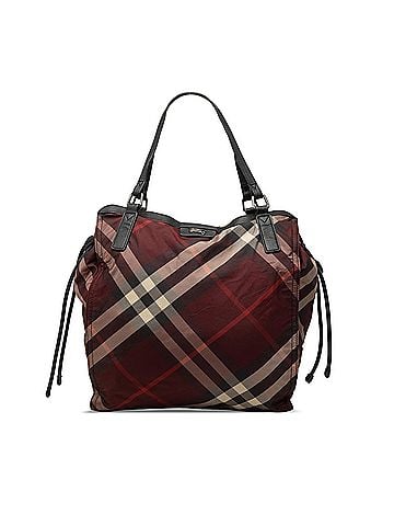 Burberry Supernova Check Nylon Buckleigh Tote (view 1)