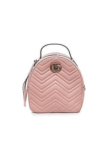 Gucci Small GG Marmont Matelasse Leather Backpack (view 1)