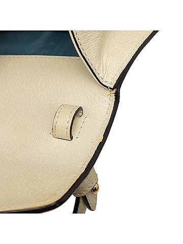 Gucci Mini Calfskin Bee Star Web Sylvie Top Handle Bag (view 2)