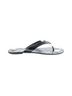 Tory Burch Silver Tory Burch Flip Flops Size 9 - photo 1