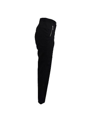 Michael Kors Michael Kors Zipper Pocket Trousers in Black Cotton (view 2)