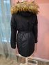 Modern Eternity Black Belted Parka Coat Coat - photo 5