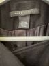 Marc Jacobs 100% Wool Black Silver Trenchcoat Size 4 - photo 7
