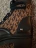 Michael Kors Black Brown Boots Size 8 1/2 - photo 4