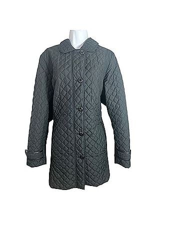 Lands' End Quilted Barn Coat Coat (view 1)