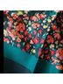 J.Crew Floral Yellow Green Scarf One size - photo 11
