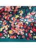 J.Crew Floral Yellow Green Scarf One size - photo 6