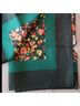 J.Crew Floral Yellow Green Scarf One size - photo 5
