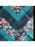J.Crew Floral Yellow Green Scarf One size - photo 8
