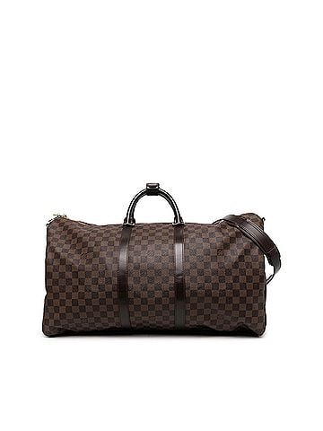 Louis Vuitton Damier Ebene Keepall Bandouliere 55 (view 1)