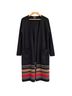 Pendleton 100% Merino Stripes Black Red Cardigan Size L - photo 1