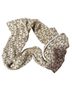 Michael Kors 100% Acrylic Floral Brown White Scarf One size - photo 1